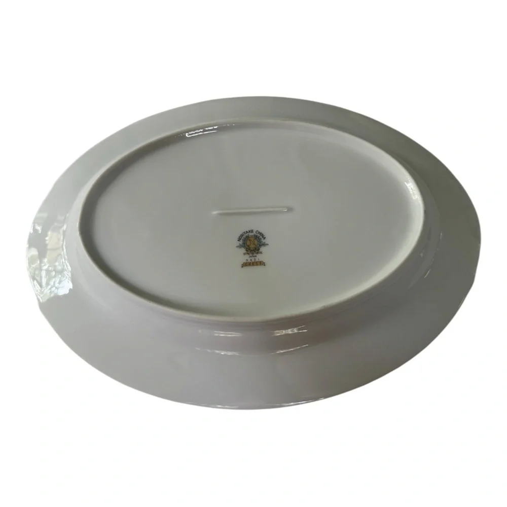 VTG NORITAKE China #5421 Crest Pattern 11 3/4